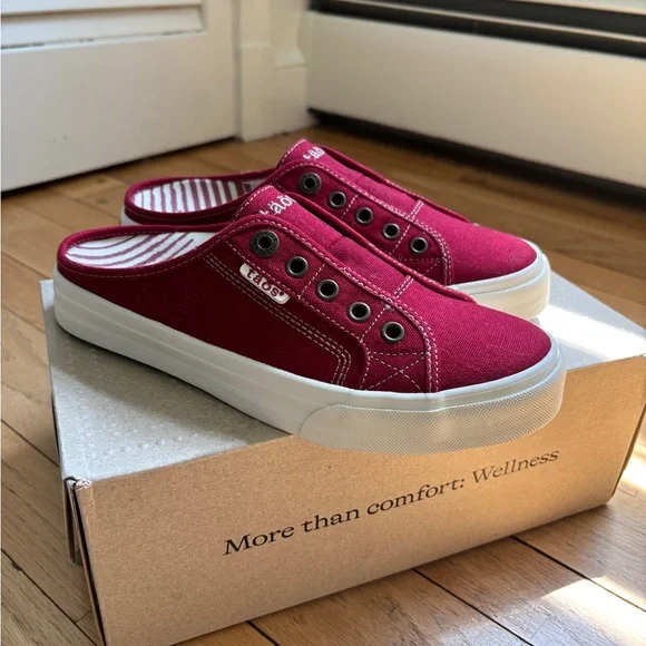 NIB Taos Canvas EZ Soul Slide Sneakers 7.5 - Picture 2 of 12